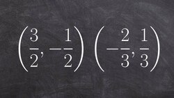 Determine the slope between two points with fractions Instructional Video