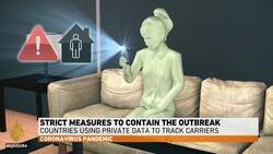 Israel and South Korea use mobile phones to track coronavirus carriers News Clip