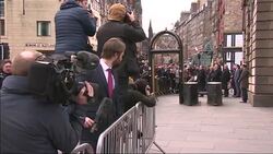UK: Alex Salmond leaves court after being acquitted of sexual assault. News Clip