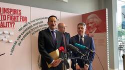 Leo Varadkar on record number of people in employment in Ireland News Clip