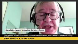 Senator says he was 'very distressed' that Conservatives didn't condemn Ottawa protest News Clip