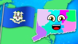 Learn About Connecticut & Its Counties! | US Geography Songs For Kids Instructional Video