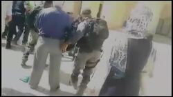 Hundreds of Jewish settlers storm Jerusalem's Al-Aqsa Stock Footage