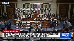 House votes to pass funding bill to keep government open through mid-March News Clip