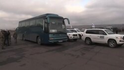 CLEAN : Ukrainian prisoners arrive after exchange with pro-Russian separatists News Clip