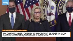 Mitch McConnell Backs Liz Cheney Ahead Of Impeachment Trial News Clip