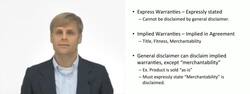 Understanding Warranties and Disclaimers in Contracts Instructional Video