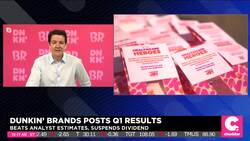 Dunkin’ Brands CEO Says Delivery Sales Have Doubled Since the Pandemic News Clip