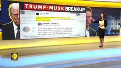 Trump-Musk Feud: Trump threatens 'crazy' Musk's government contracts News Clip