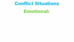 Handling conflict Instructional Video