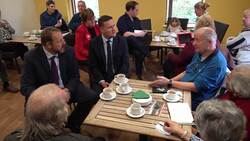 Shadow Health Secretary visits Chesterfield News Clip