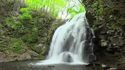 Asama Otaki at Karuizawa, Gunma, Japan Stock Footage