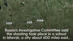 Thirteen dead and 21 hurt in school shooting in Russia News Clip