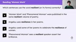 Exploring Maya Angelou's 'Woman Work' Instructional Video