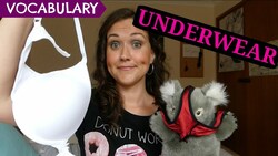Underwear | English Vocabulary Instructional Video