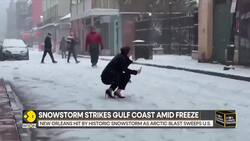 Dangerous freeze grips south of US News Clip