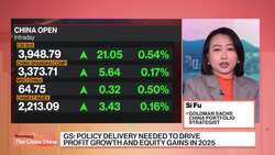 China Investors Watching for 'Concrete' Fiscal Measures in 2025, Goldman Sachs Says News Clip