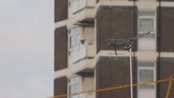 Social housing block of flats in Islington News Clip