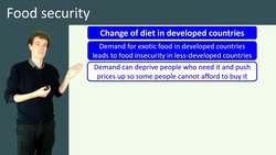 Factors Affecting Food Security: Increasing Population, Changing Diets, Pests and Pathogens, Environmental Changes, and More Instructional Video