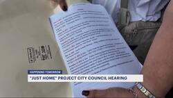 'Just Home' project heads to the City Council for hearing News Clip