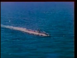 Bombs loaded, control room, US army Pacific War, 1945 Stock Footage