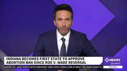 Indiana Becomes 1st State To Approve Abortion Ban Post Roe News Clip