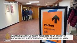 Wisconsin Supreme Court vote a test for Trump agenda, Musk influence News Clip
