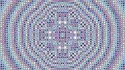 Moving abstract retro ornament. Stock Footage