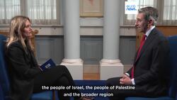 What's happening in Gaza is unconscionable, says Irish PM Harris News Clip
