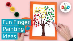Cool Finger Painting Ideas for Beginners Instructional Video