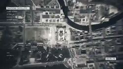 Satellite Image of Berlin Stock Footage
