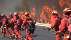 New Southern Calif. wildfires force evacuations Instructional Video