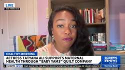 Actress Tatyana Ali explains why she's raising capital to help the Black maternal health crisis News Clip