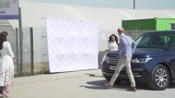 CLEAN : Duke and Duchess of Sussex visit Johannesburg entrepreneur hub News Clip