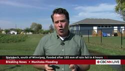 Southern Manitoba communities flooded after overnight rain News Clip