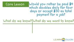 Writing Expressions with Exponents to Solve Problems Instructional Video