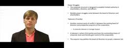 Power Struggles and Corporate Governance Issues - Explained Instructional Video