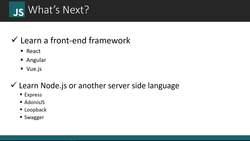 Wrap Up & Where to Go From Here Instructional Video