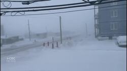 Businesses and offices close as blizzard hits Iqaluit News Clip