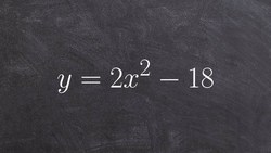 Using the zero product property and factoring a GCF to solve a quadratic Instructional Video