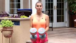 How to Use Water Aerobics Dumbbells Instructional Video