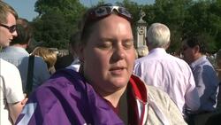 Olympic Torch passes London landmarks News Clip