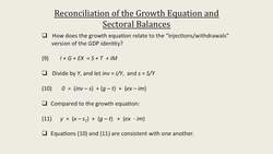 Alternative Theories of Economic Growth and Inflation [Segment 8] Instructional Video
