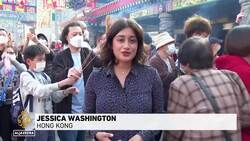 Lunar New Year: Visitors from mainland China flock to Hong Kong News Clip