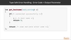 Type-Safe Interfaces with Modern C++ - std::variant – Use Cases Instructional Video