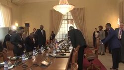 CLEAN : US Secretary of State Pompeo meets Angola's Foreign Minister Augusto in Luanda News Clip