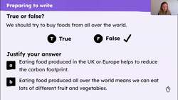 Writing the conclusion of a non-chronological report about healthy lifestyle Instructional Video