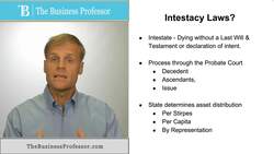Understanding Intestacy Laws and Asset Distribution Instructional Video
