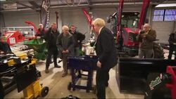 Boris Johnson visits farming show News Clip