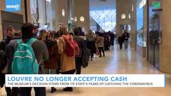 The Louvre Is No Longer Accepting Cash Over Coronavirus Fears News Clip